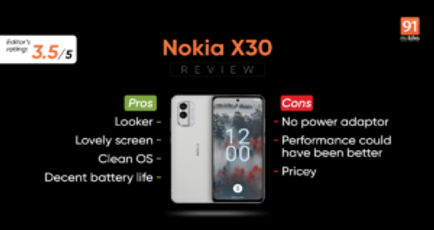 Nokia X30 5G review: more style than substance