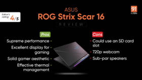 ASUS ROG Strix Scar 16 review: next-gen gaming unleashed