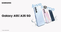 Samsung Galaxy A55 5G and Galaxy A35 5G combine elegance, performance, and durability with eye-catching colours