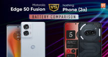Motorola Edge 50 Fusion vs Nothing Phone (2a) battery comparison: which phone offers better battery life?