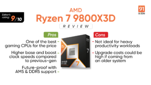 AMD Ryzen 7 9800X3D Review: 3D V-Cache FTW?