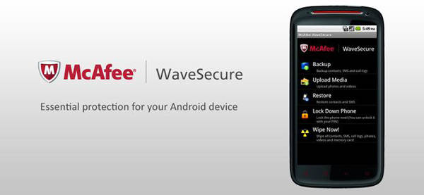 McAfee WaveSecure Security App Review
