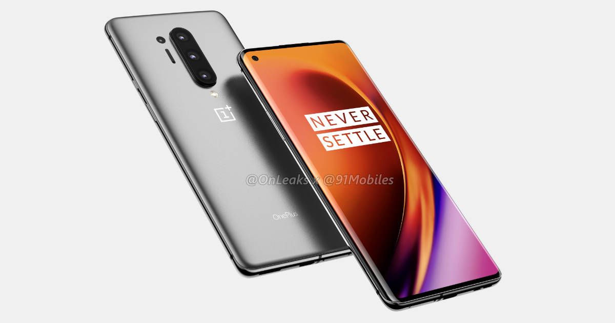 [Exclusive] OnePlus 8 Pro renders reveal quad camera setup and punch ...