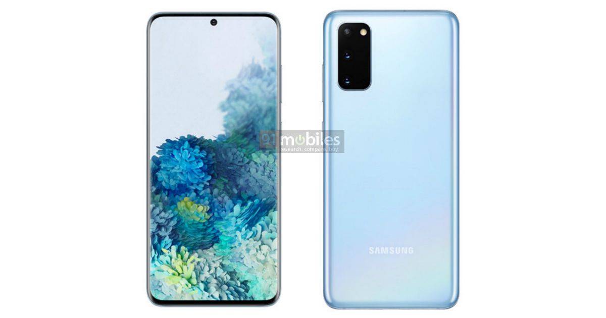 Exclusive] Samsung Galaxy S20 and Galaxy S20+ official renders and  