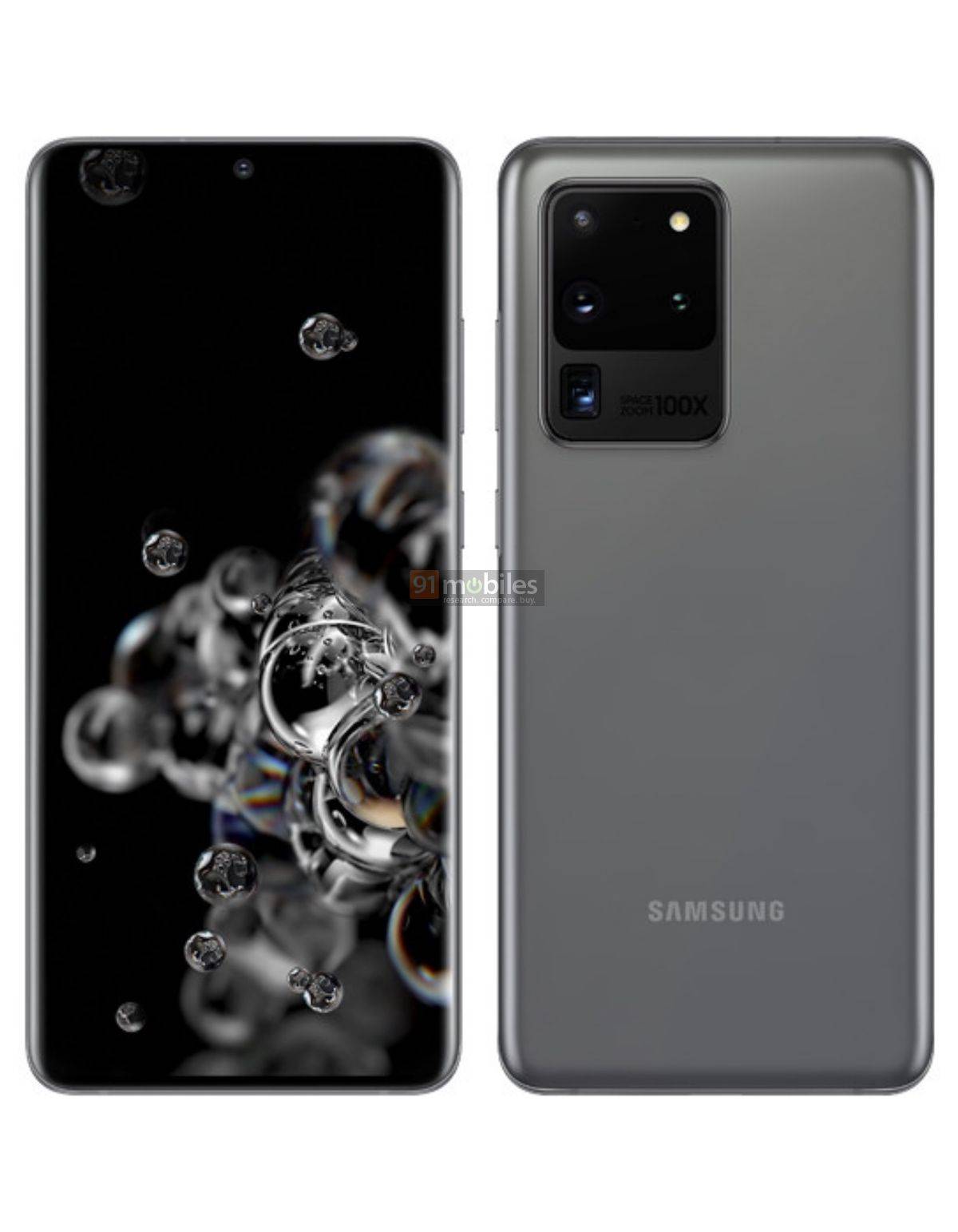 スマートフォン本体 GALAXY s20 ultra Exclusive] Samsung Galaxy S20 Ultra 5G official renders confirm