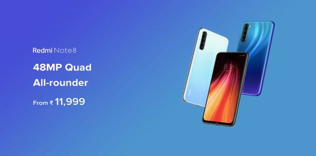 Redmi Note 8, Redmi 8, and Redmi 8A Dual prices increased in India yet again by up to Rs 500