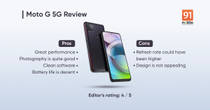 Moto G 5G Review