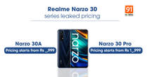 Realme Narzo 30 Series India Price