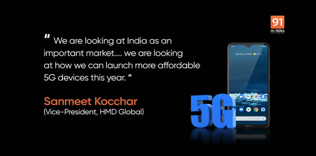 Nokia affordable 5G phones