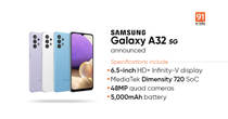 Samsung Galaxy A32 5G launched: price, specs