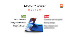 Moto E7 Power review: clean software and big battery