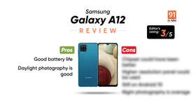 Samsung Galaxy A12 review: scores high on battery