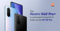 Redmi K40 Pro+ specs on Google Play Console