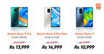 Xiaomi Redmi 9 Series Discounts