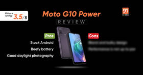 Moto G10 Power review: a battery champ that misses out on performance