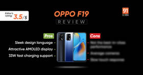 OPPO F19 review: sleek design and nice AMOLED display, but not enough bang for the buck