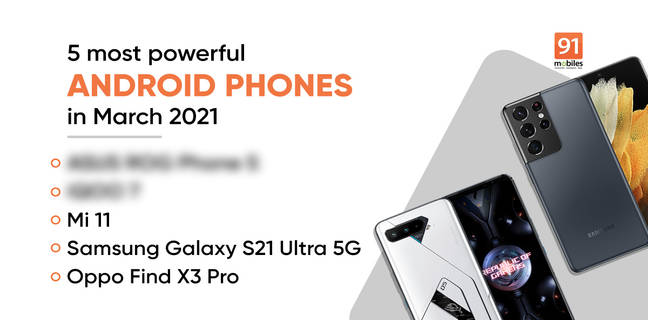 Powerful Android phones AnTuTu list