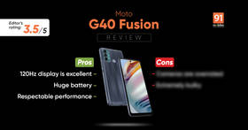 Moto G40 Fusion review: a solid all-rounder with average cameras