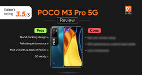 POCO M3 Pro 5G review: democratising 5G