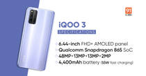 iQOO 3 Specifications