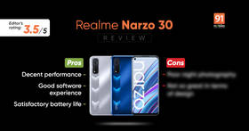 Realme Narzo 30 review: jacked up on performance