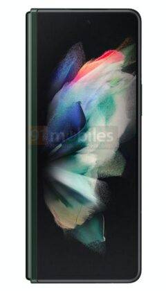 Samsung_Galaxy_Z_Fold3_green_color_render_05