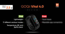 GOQii Vital 4.0 review: worth the price? Related Article