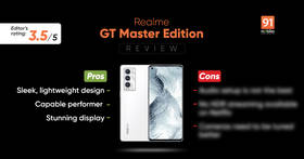Realme GT Master Edition review: a no-brainer, almost