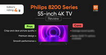 Philips 8200 Series 55-inch 4K TV review: your money’s worth Related Article