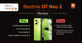 Realme GT NEO 2 5G review power-packed performance