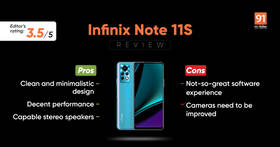 Infinix Note 11S review: great performance, middling cameras