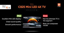 TCL C825 Mini LED 4K TV review