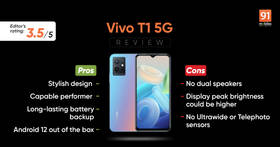 Vivo T1 5G review: room for improvement