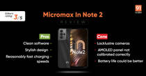 Micromax In Note 2 review: a stylish budget phone with some limitations Related Article
