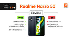 Realme Narzo 50 review: a decent daily driver for those on a budget