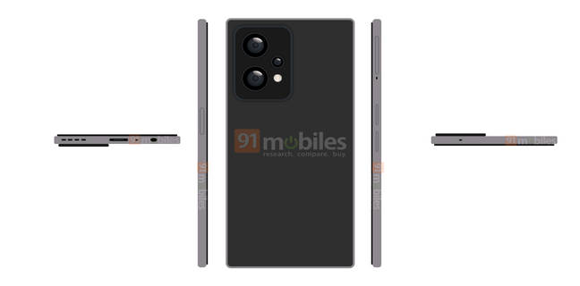 OnePlus Nord CE 2 Lite renders