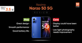 Realme Narzo 50 5G review: stunning design and dependable battery life