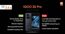 iQOO Z6 Pro 5G review: an eye on performance