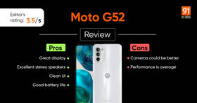 Motorola Moto G52 review: budget display king