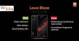 Lava Blaze review: clean, minimalistic, and stylish