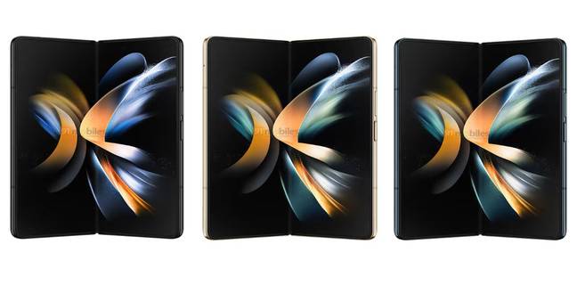 First official Galaxy Z Fold4, Z Flip4 press shots