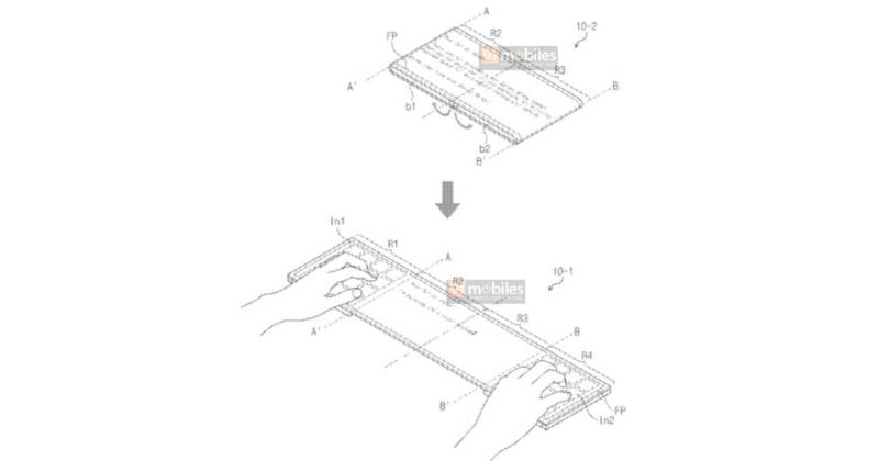 Samsung foldable display