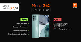 Moto G62 review: a decent option for Stock Android aficionados