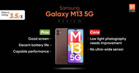 Samsung Galaxy M13 5G review: a decent 5G device for budget buyers