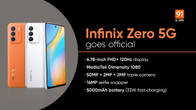 Infinix Zero 5G launch