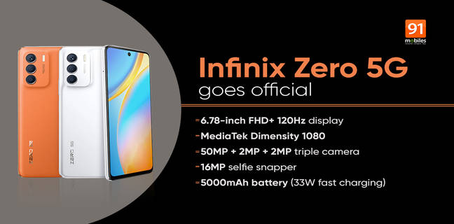 Infinix Zero 5G launch