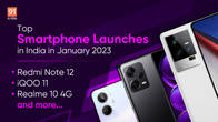 Phones launched in India in January 2023