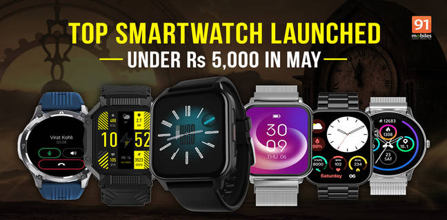 top smartwatches May
