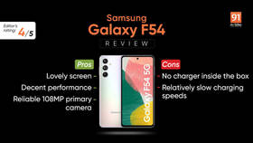 Samsung Galaxy F54 5G review: a reliable mid-ranger