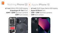 nothing-Phone-2-vs-iPhone-13